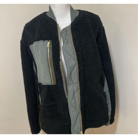 Free People Rivington Faux Sherpa Jacket Size S - Picture 4 of 7